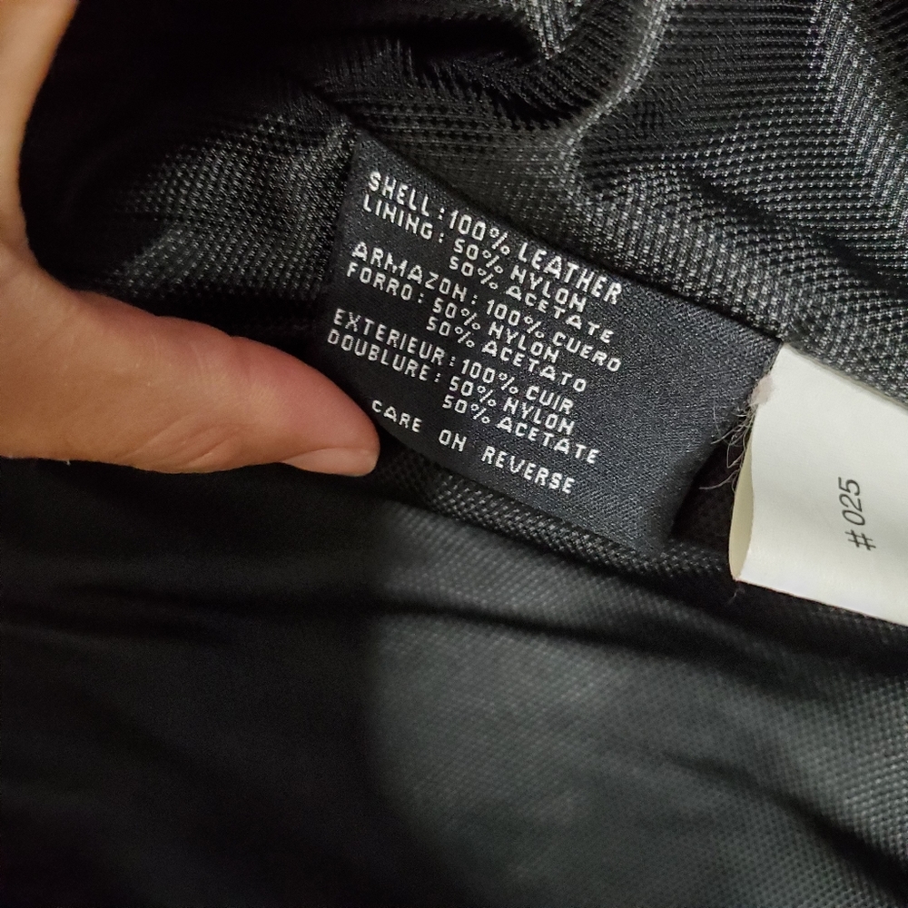 Siena Studio Women's Black Leather Jacket Size M - Picture 8 of 16